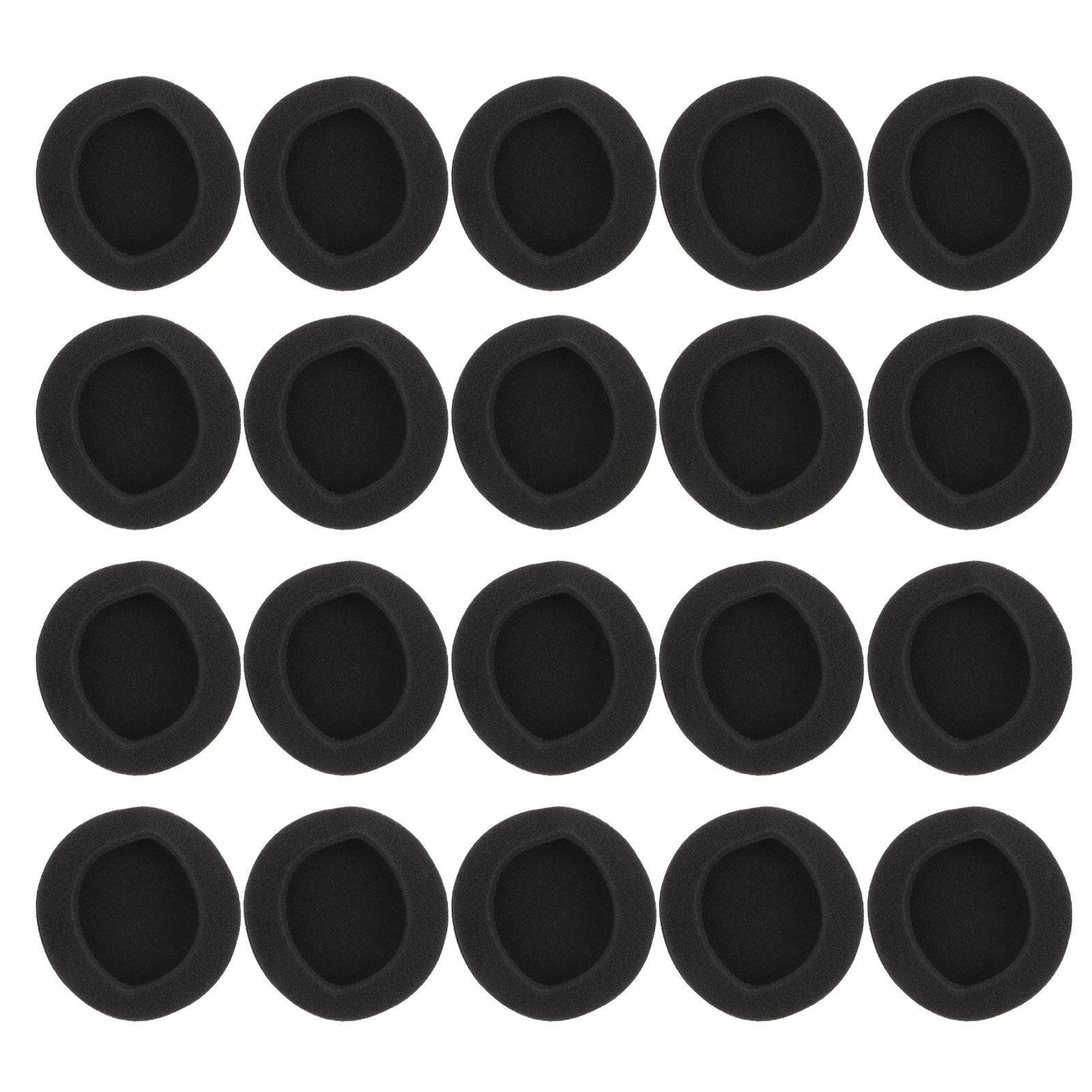 20Pcs Earphone Earpads Universal Soft Memory Headset Replacement Cushion Comfortable Ear Pad for Better 4X4X1CM