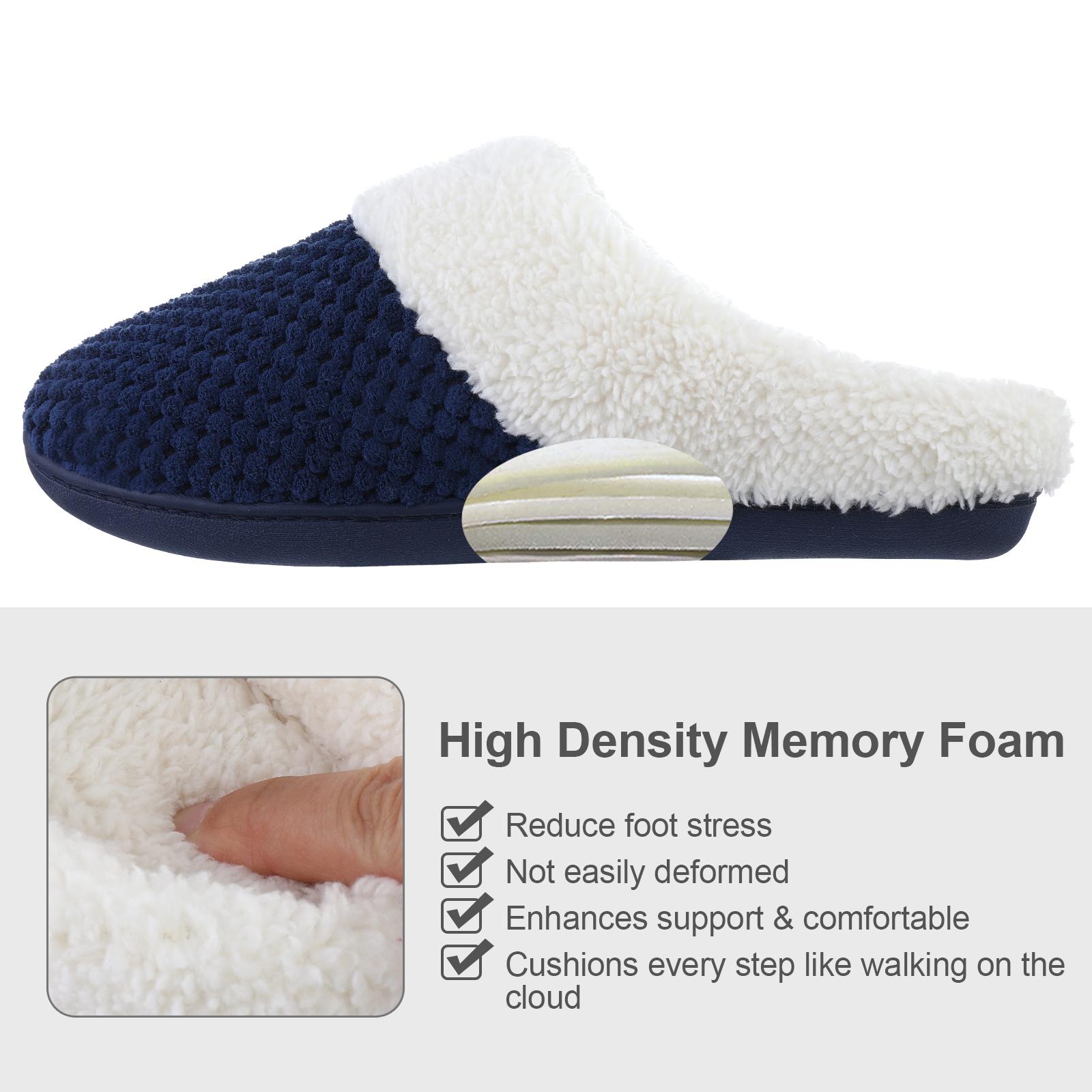 Теплые меховые домашние тапочки для женщин и мужчин — фото 4