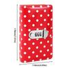 Combination Lock Cash Savings Book PU Leather Cash Envelope Organizer  Household Finance