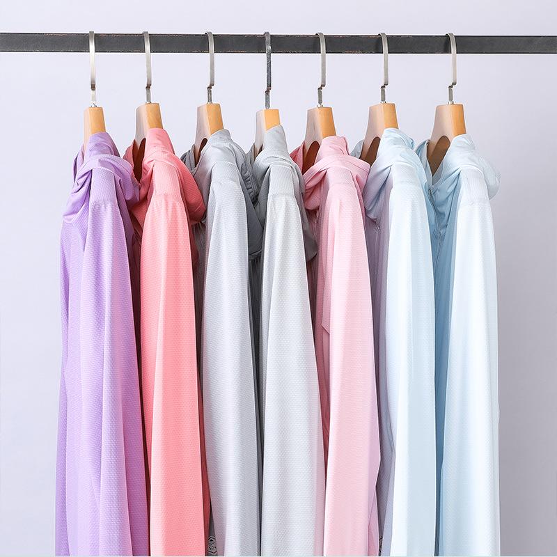 Unisex Summer Ice Silk UV Protection Jacket: Lightweight, Breathable, Sunproof.