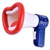 Kids Voice Changer Toy White Multifunctional ABS Voice Changer Horn Toy for Parties