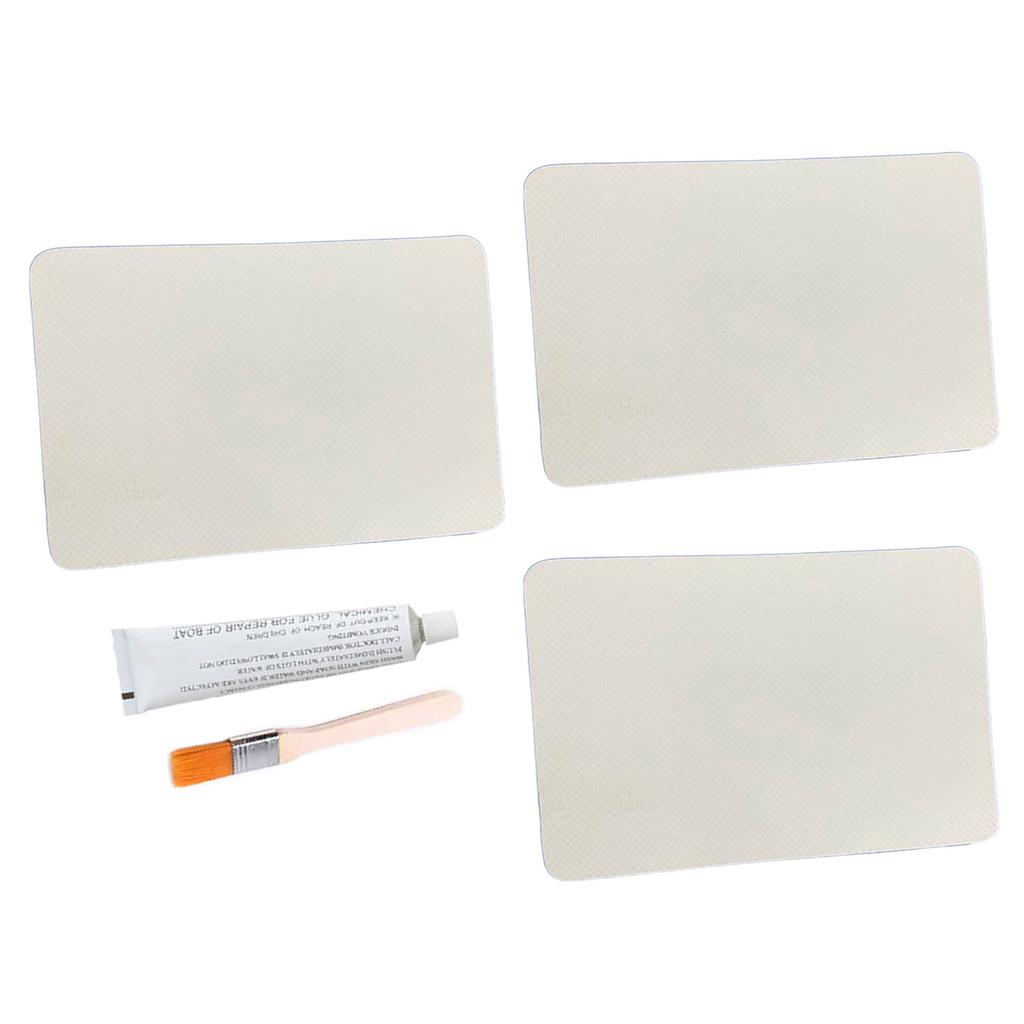 6Pcs Repair Patches Replacements for Inflatable Boats Canoes Water Toy Watertight PVC Repair Patches Kayak PVC Patches