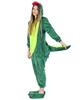 Herren Einteiler Dinosaurier Pyjama Kigurumi Kostüm Onesie s Onesie Dinosaurier Kostüm - S