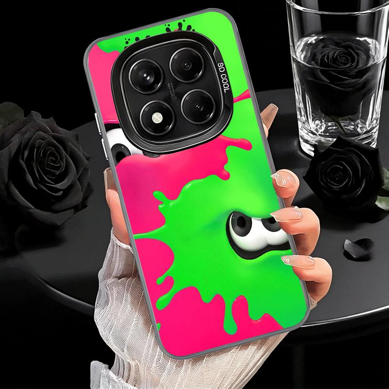 S-Splatoons Game Soft Phone Case for Xiaomi Redmi Note 13 14 15 Pro Plus 12S 12 11S 11 11T 10S 10 Shockproof Cover Back Shell