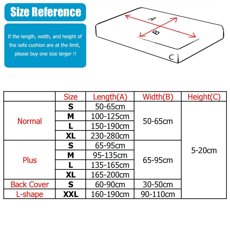 Geometric Printed Sofa Cushion Cover Stretch Sofa Seat Cover For Pets Kids Living Room Furniture Protector Washable Couch Case