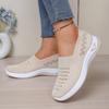 Women'S Shoes  Fly Weave Women'S Soft-Soled Comfortable Work Shoes Casual Sneaker With Breathable Mesh Openings