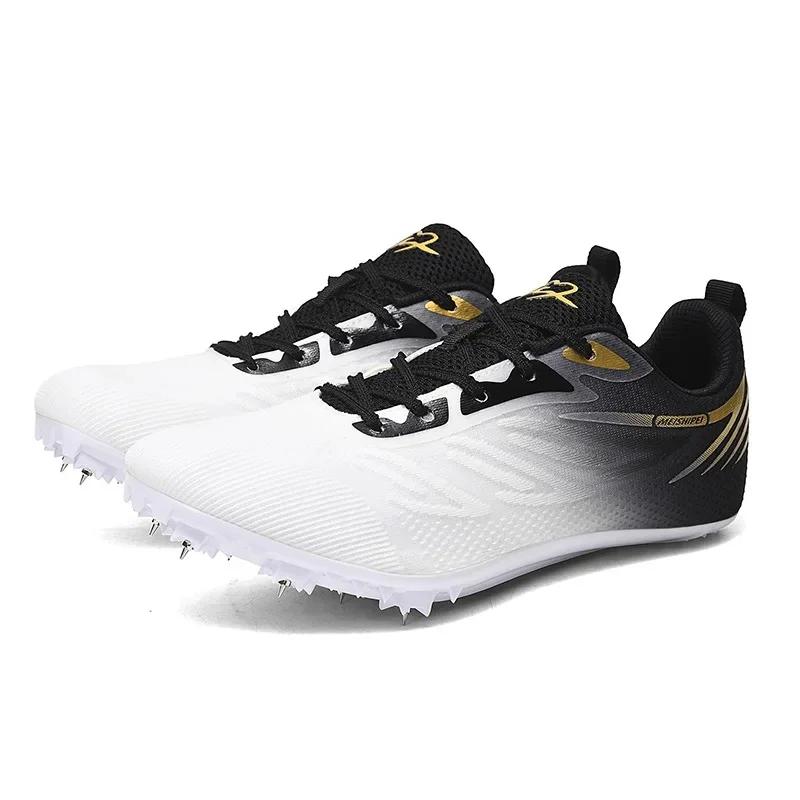 Mens Youth Track Field Shoes Spike Running Athletic Shoes Kid'S Cross-Border Training Shoes Marathon Running Athletic Footwear New
