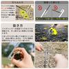 Peg 30cm 28cm 23cm Camping Tent Stainless Steel 420 Integrated Solid Stakes 8-Pack Black
