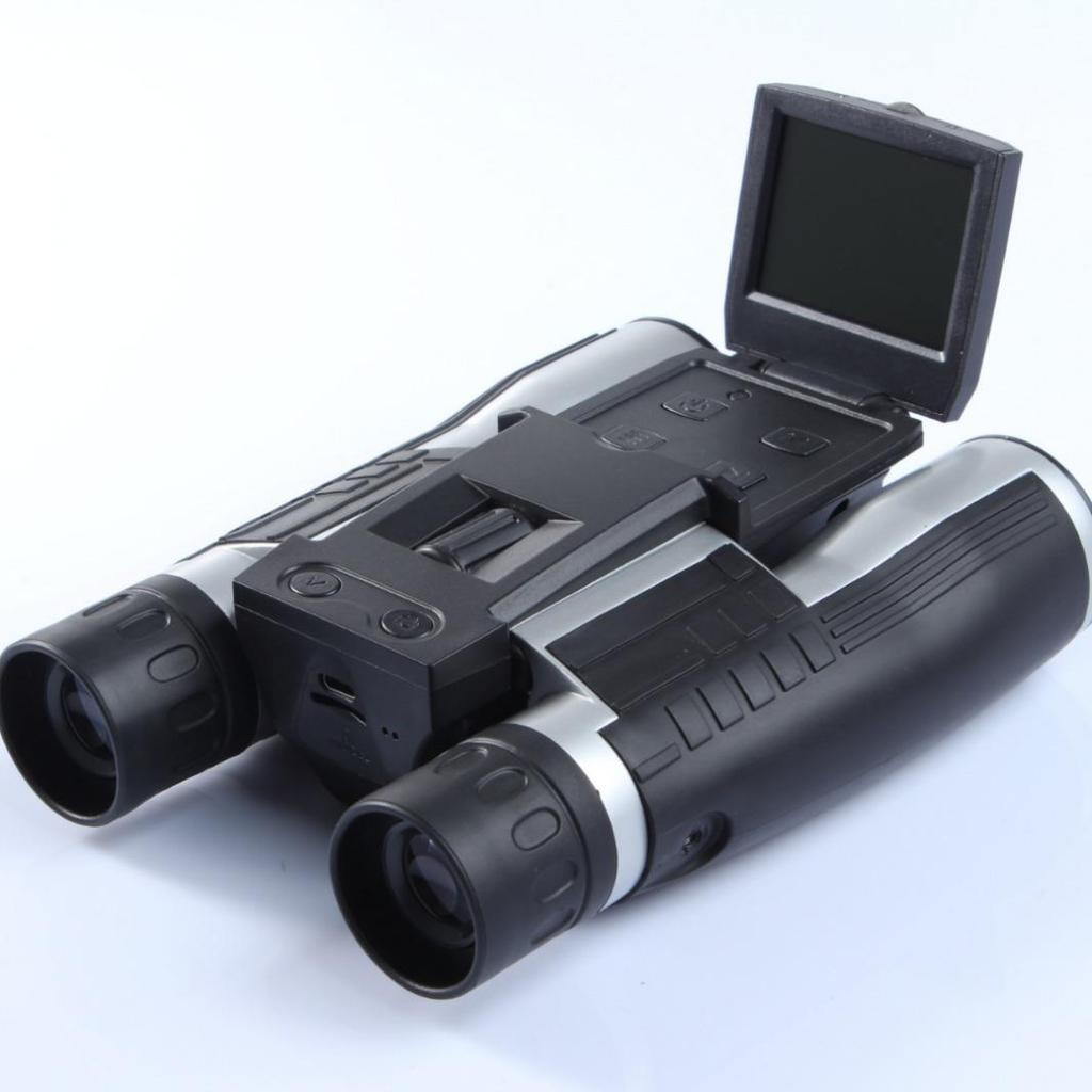 HD Night Vision Binoculars Camera with Screen for Bird Watching and Photography