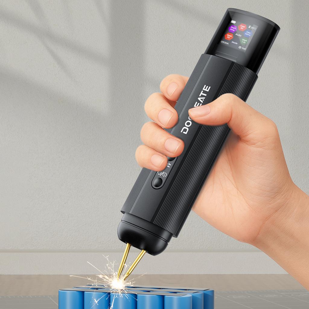 Ruční bodová svářečka Automatický a manuální režim Ruční digitální bodová svářečka pro svařování niklových plechů, železa, nerezové oceli