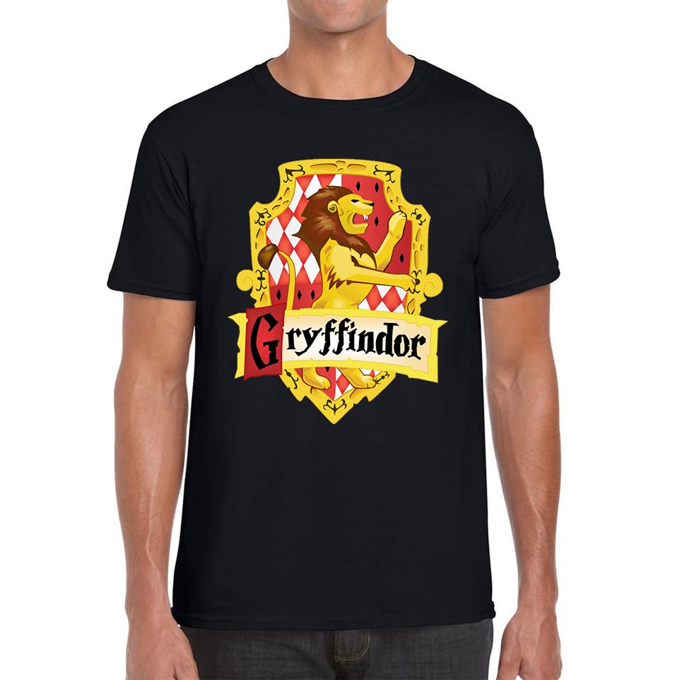 Gryffindor Logo Harry Potter Unisex Mens T Shirt Womens Tops Tees XL