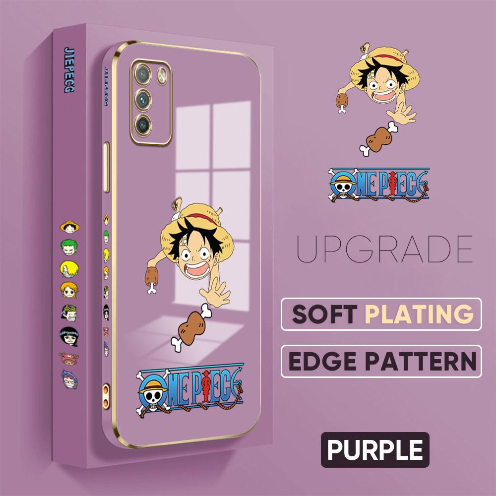 Colorful Printing Patterns Square Edge Pattern Casing Plated Phone Shell Luxury Plating Soft Phone Case for Huawei Honor Xiaomi Redmi