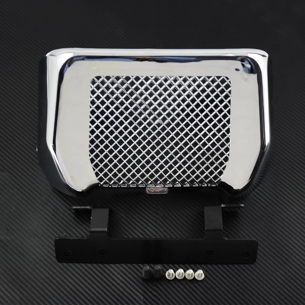 

Motorcycle Oil Cooler Cover Kit With Bracket For Harley Touring Road King Street Glide Freewheeler FLHXS FLTRX FLHR 2017-2025 Oil Cooler Cover B
