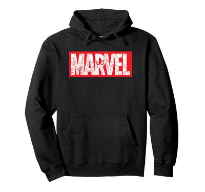 Marvel Logo Comic Red Superhero Avengers and Other Hoodies
