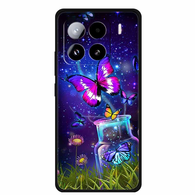 Funda For Xiaomi 15 Pro / 15 5G Case 6.73" Luxury Soft Silicone Back Cover for Xiaomi 15 Phone Case Coque Protection Case 15 Pro
