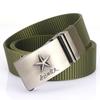 Men's Tactical Nylon Belt with Automatic Star Buckle