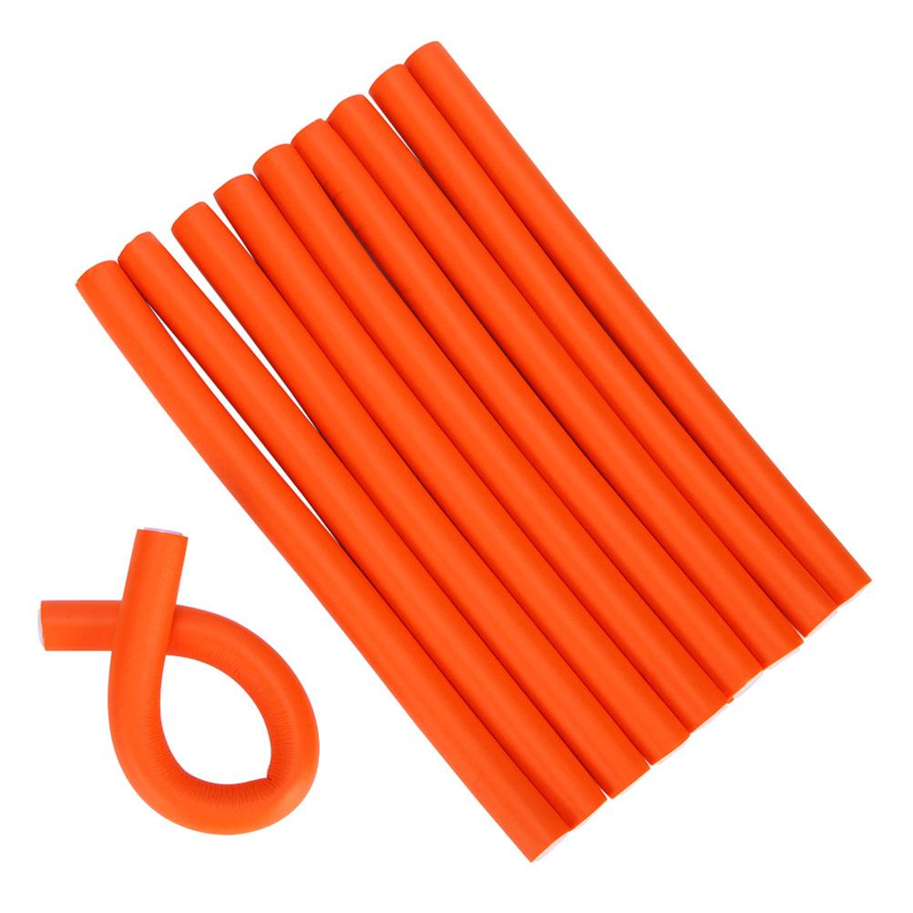 10Pcs Spiral Twist Hair Curlers  Styling Flexible Curler Curling Rods Hairdressing Tools