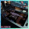 Large rubber nonslip game mat computer game player star trek XXL mouse pad cartoon keyboard mousepad desktop computer desk mats