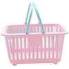 Cesto Portaoggetti da Cucina Vuoto Portatile Cesti Doccia Bagno Cesti da Tavolo per Frutta Giocattoli Bambino Snack Organizer in Plastica
