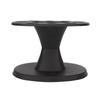 Plastic Round Hair Brush Comb Holder Display Rack Hair Styling Brush Stand Shelf AccessoriesBlack