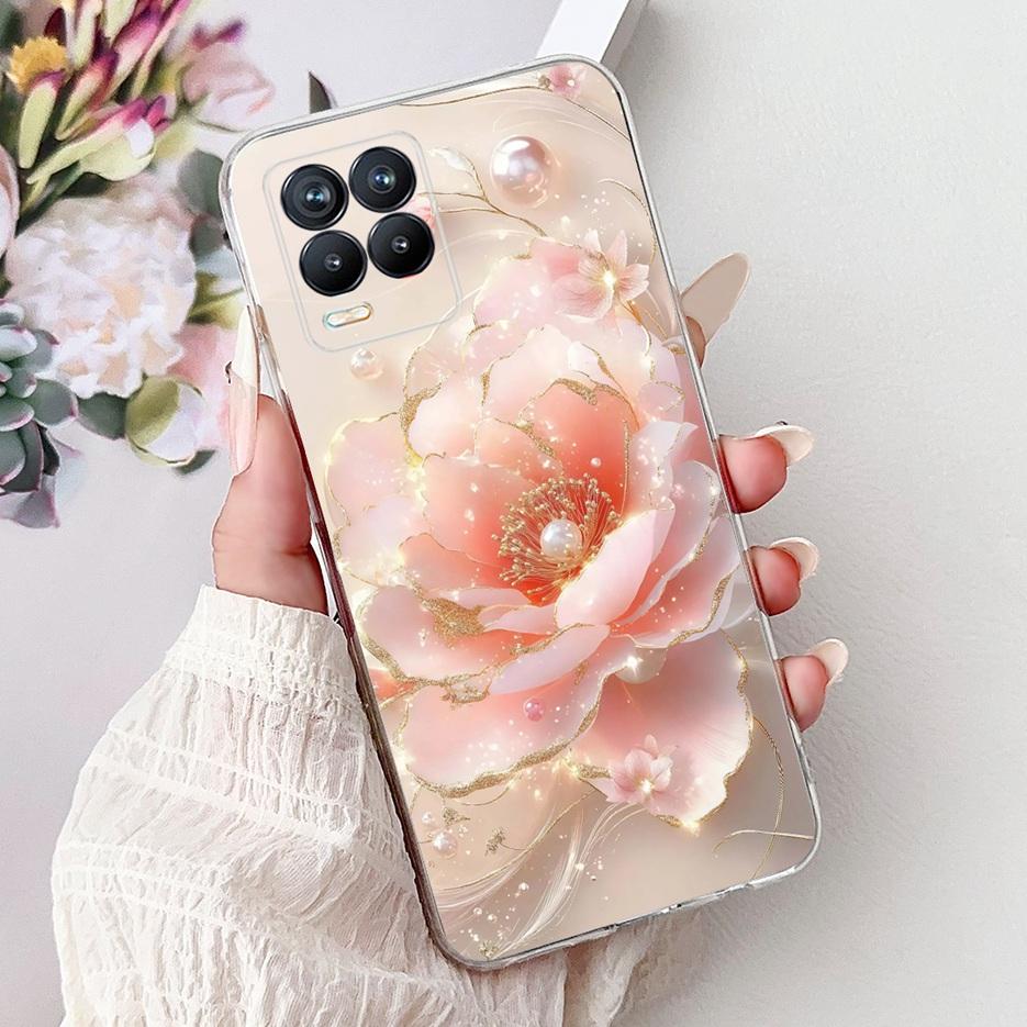 For Realme 8 4G Case Realme8 Pro RMX3081 Popular Fashion Painted Cover Soft Slim Phone Case For Realme 8 Pro Realme8 8i 4G Shell