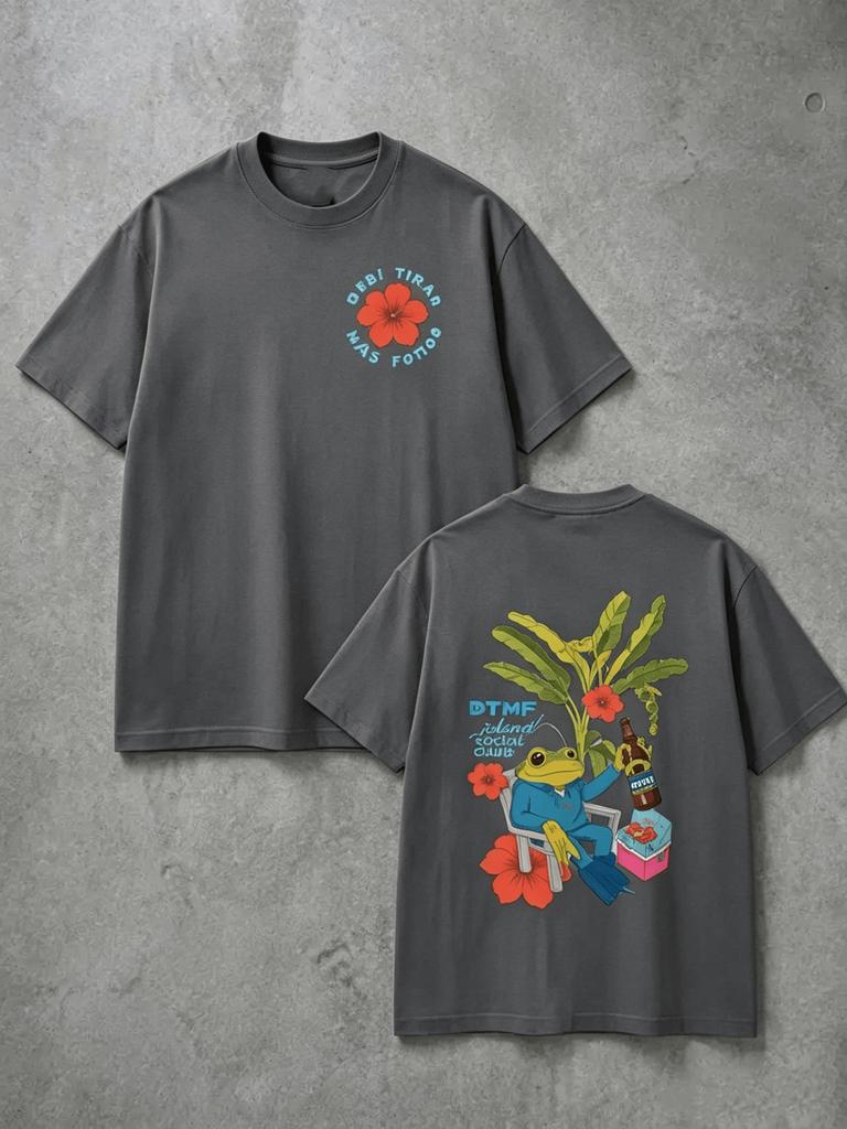 Bad Bunny DTMF Shirt Deb Tirar Ms Fotos Tshirt Unisex Shirt 2026 Summer Unisex Unisex Cotton Oversized Tshirt Street Wear Y2K