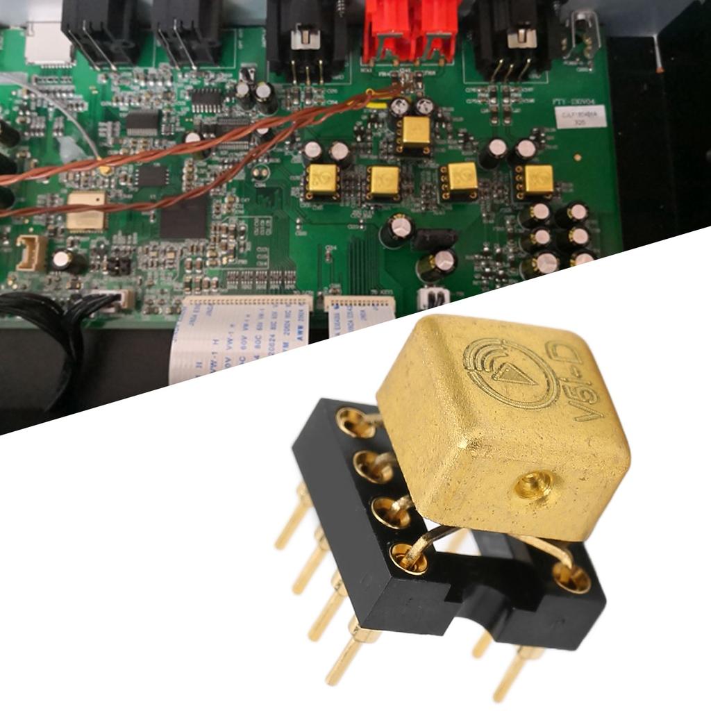 V5i‑D Dual Op Amp Professional HiFi Sound Amp Preamplifier Board for Decoders Music Players Preampli