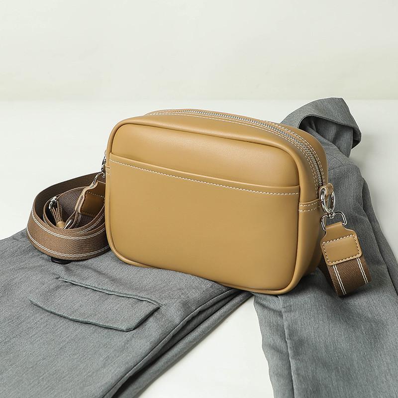 IELGY Women's Camera Bag, Large Capacity Crossbody Shoulder Small Square Bag