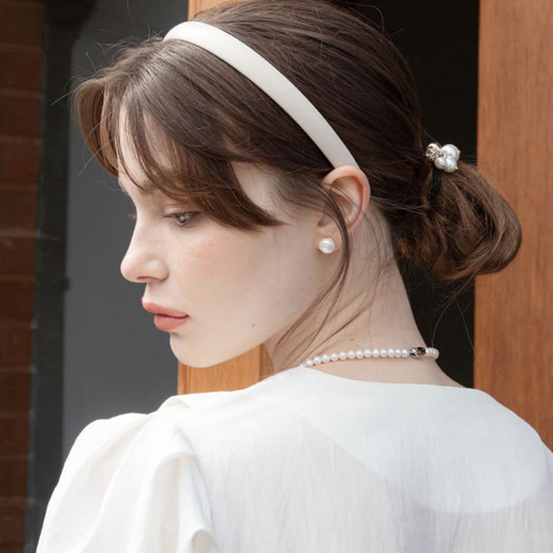 Jean Paul Clarisse Mini Crystal Pearl Ponytail LFPT0253