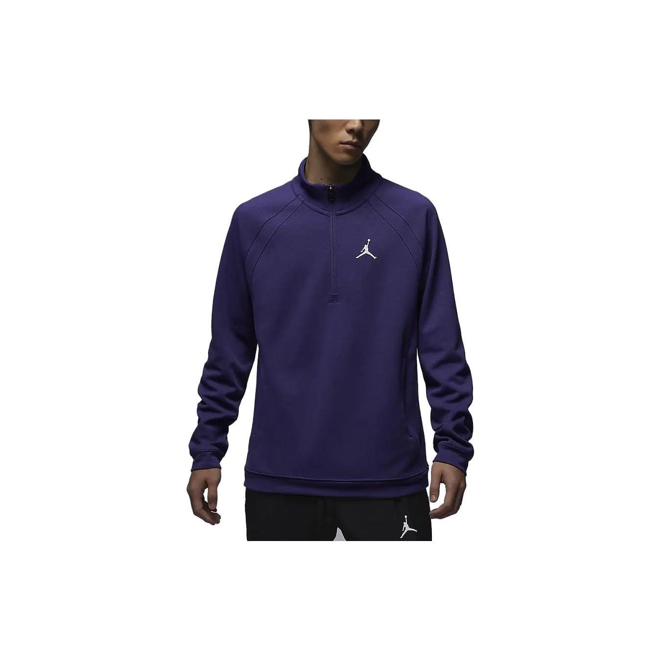 Air Jordan Logo Sweatshirt Purple Men s FB7564-502 S