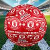 Custom Name Personalized Manchester United F.C-A Print Size 5 Soccer Ball Training & Match Football, for Team, Kicking, Gift for Football Enthusiasts