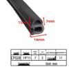 Customizable EPDM U-Shaped Rubber Sealing Strip for Electrical Cabinets and Car Doors