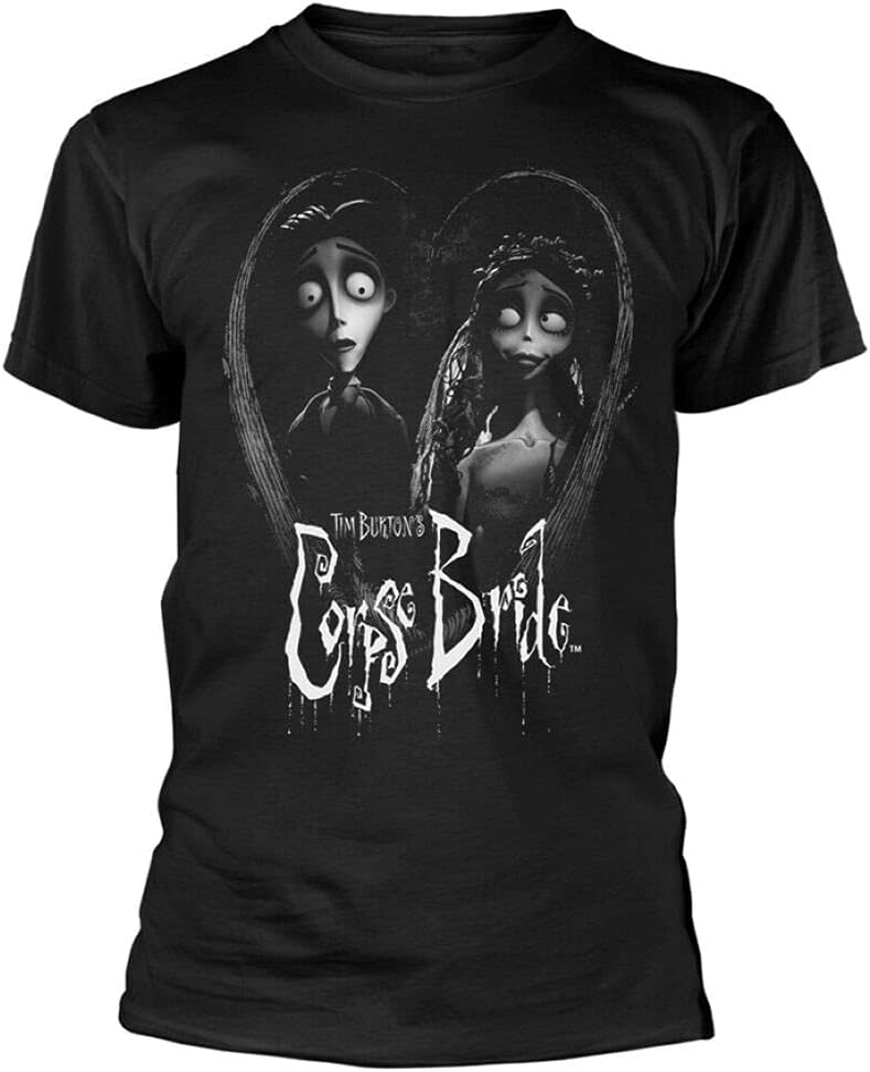 Tim Burtons Corpse Bride Corpse Bride Black T-Shirt - Official XXL