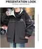 Men's & Teen Boys' Trendy Velvet-Enhanced Winter Jacket, Thick Cotton Windbreaker for Older Kids & Junior High Students