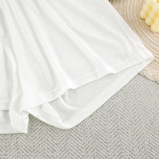 Women's Pajamas Set Sleeveless O-Neck Tank Top with Shorts Sleepwear Set Summer Casual Two-Piece Lounge Suit