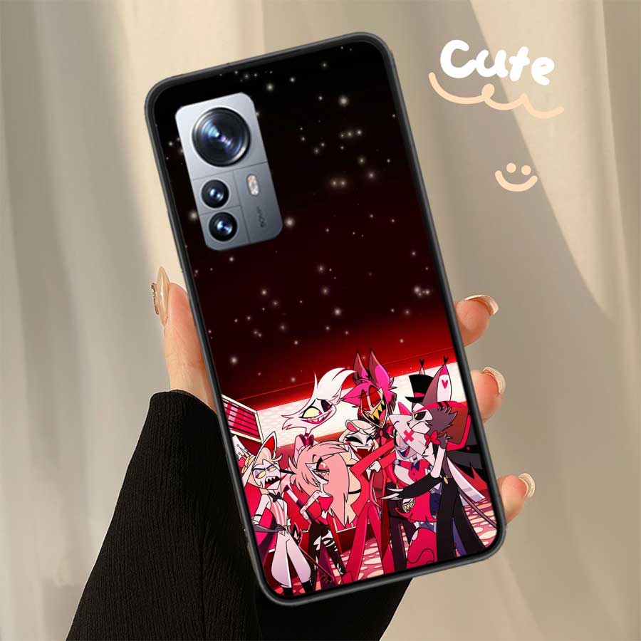Anime H-Hazbin-H-Hotel Phone Case For Xiaomi 14 F7 Ultra Mi 15 Poco M6 M5S F6 F5 F3 X7 X6 X5 X3 11T 10T Pro 11 Lite Cover Coque
