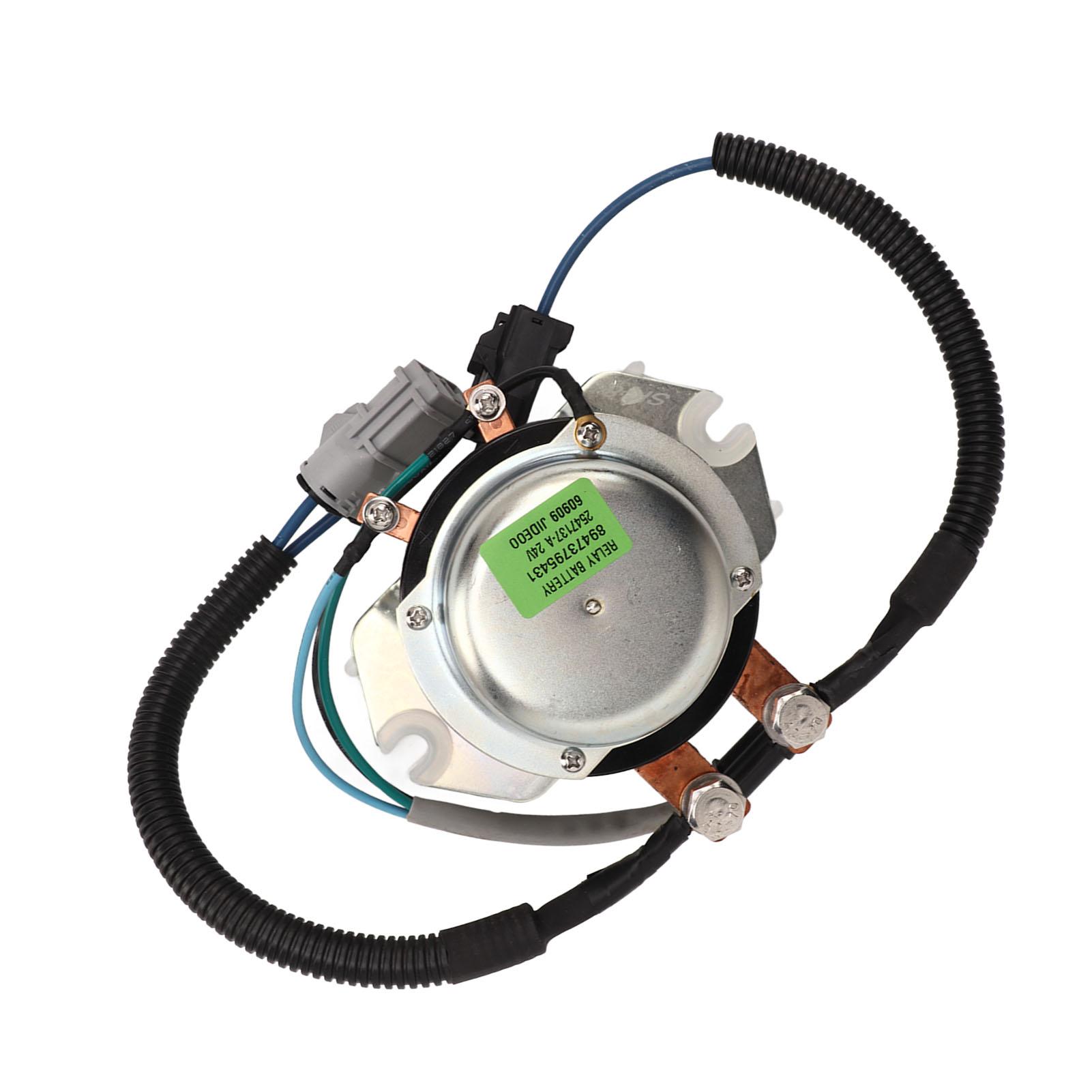 

24 В реле аккумуляторной батареи экскаватора, красная медная клемма, главный выключатель питания, замена для Kobelco