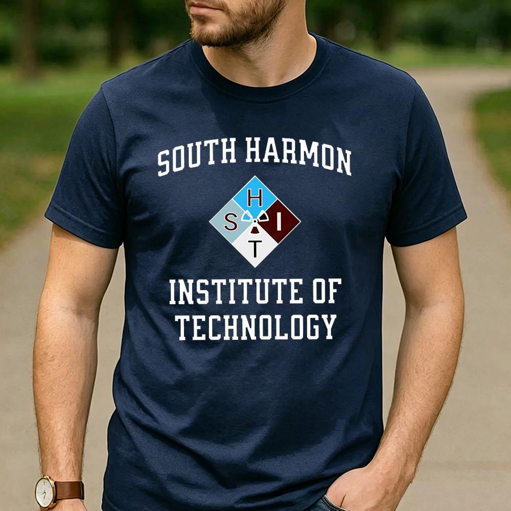 Akzeptiertes Film-T-Shirt für das South Harmon Institute of Technology, Unisex, reine Baumwolle, atmungsaktiv, kurzärmlig, lässig, Unisex-Grafik-T-Shirts