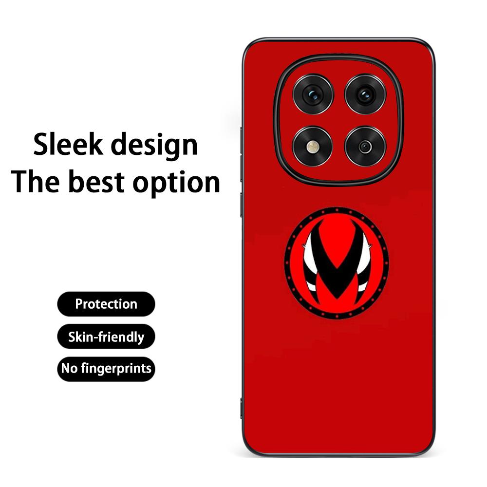 Klassisches Anime Helluva Boss Muster Handyhülle Für Redmi Note 14 13 12 11 Pro Plus S 5G 14C A3 Weiche Schwarze Handyhülle