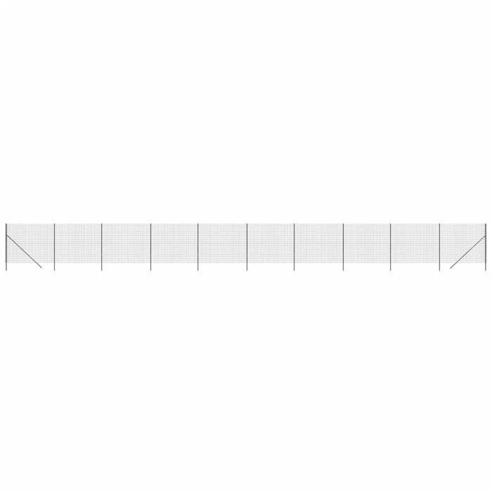 VidaXL Wire Mesh Fence, Decorative Fence Panel, Garden Patio Outdoor Protection Barrier, 154219