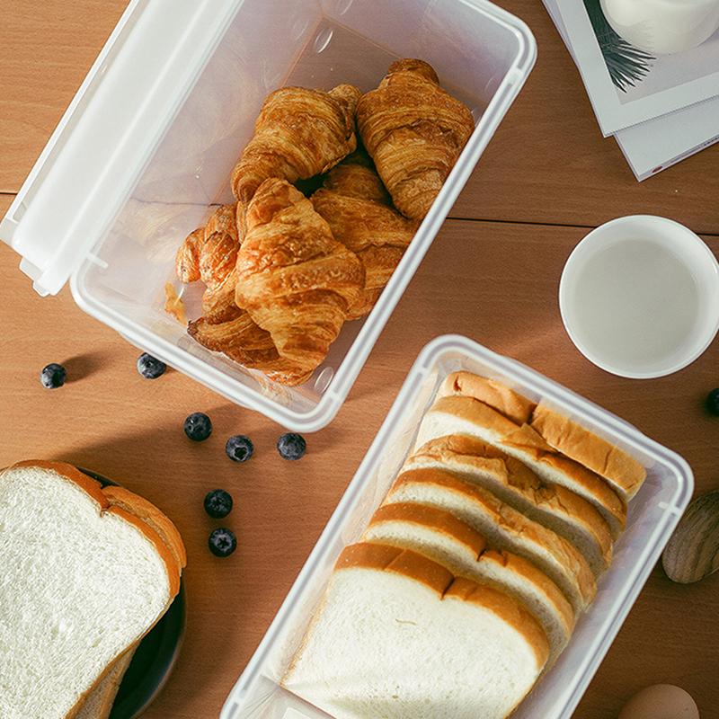 Brot Toast Kühlschrank Crisper Aufbewahrungsbox Küche Kunststoff Lebensmittelbehälter Box
