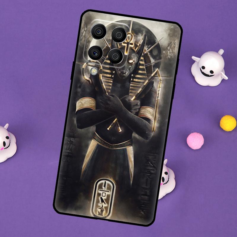 Egypt Nefertiti Anubis Ankh Cover For Samsung Galaxy M55 M15 M33 M13 M23 M53 M31 M51 M14 M34 M54 M20 M30s M52 M32 Case