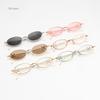 Armazón de Gafas Ovalado de Titanio Ultraligero Serie de Gemas Femenina ONRING Gafas de Miopía Anti-luz Azul Gafas de Sol de Lujo para Mujer