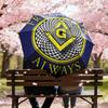 1pc Modern Freemasonry Umbrella Portable Folding Umbrella Iron Frame Hole Bone Structure Outdoor Home Umbrella