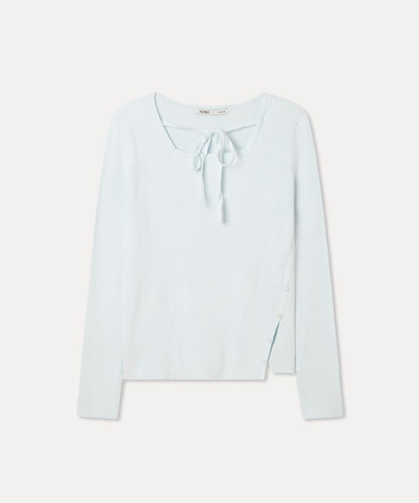 MIXXO Ribbon Slim Pullover_Miwkag312T
