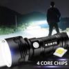 MOONN Most Powerful LED Flashlight XM-L2 XHP70 Outdoor LightingTactical Torch USB Rechargeable Waterproof Lamp Ultra Bright Lantern