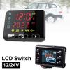 12/24V Autoheizung LCD Schalter Controller Monitor Für Auto Zündung Luftheizung Autonome Heizung Standheizung