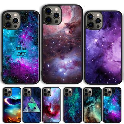 Fantasy Nebula Space Stars Universe Phone Case Cover For iPhone 17 Air 15 16 Pro Max 14 13 12 11 Pro Max Plus