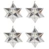 Set de 4 etoiles de noel