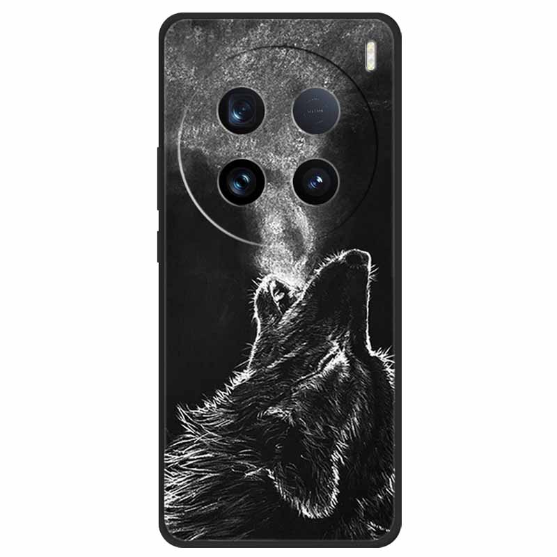 For Vivo X100 Ultra Case Soft Silicone Owl Cat Fashion Back Cover For X100 Pro 5G Cases Printed Lovely Shockproof X100 Ultra Pro